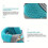 Puppylaarsjes, blauw 4