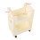 Storage trolley, 4-layer, beige 4