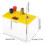 Electrodes Solution Conductivity Experiment Demonstrator Box for Science Education Electrochemical Teaching Aid 6