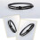 Cinto fino em couro PU com fivela dourada PHRL38373 5