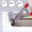 Zinc Alloy Art Tool Extra Wide Canvas Pliers Stretching Puller with Padded Spring Return Handle for Stretcher Bars 8