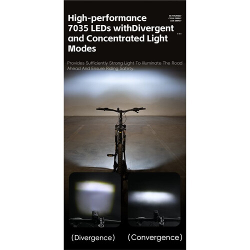 WEST BIKING 400LM Light-Sensing Bike Headlight Waterproof Bicycle Front Light Type-C Charging Cycling Flashlight 2