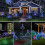 4X 240LED Solar Power Firework Stake Light Starburst Lamp Garden Lights 3