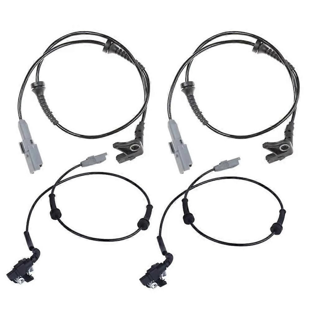 9811802580 9811808280 Front Rear Abs Sensor Wheel Speed Sensor For Peugeot 307 308 408 3008 Citroen C4l 4545L0 454508 Black 6018341519598