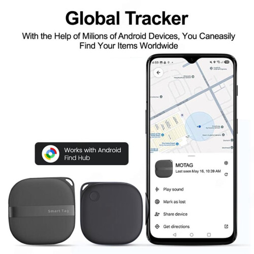 GPS Tracker, Supports  Search Center, Remote Positioning, Anti-Lost Key Finder, Suitable for Android. 2