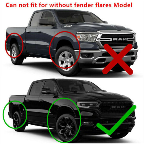 Λασπωτήρες ΓΙΑ Dodge RAM 1500/2500/3500 Λασπωτήρες Φτερά Λασπωτήρες Ram 2