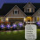 4X 240LED Solar Power Firework Stake Light Starburst Lamp Garden Lights 9