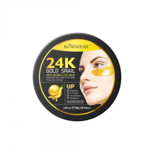 (black) Collagen Brightening Eye Mask Moisturizing Hydrating Dark Circle Reduce Firming Eye Area 30 Pairs