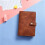 Binder Refillable Planner Notebook, Portable Account, 6  PU Leather Book with Pockets, Dividers, Refill Paper 3