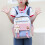 New children's school backpack student backpack Color: Red/Type: 4