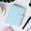 A6 Binder Refillable Planner Notebook PU Leather Binder Journal with Pockets, Dividers, Refill Paper 2