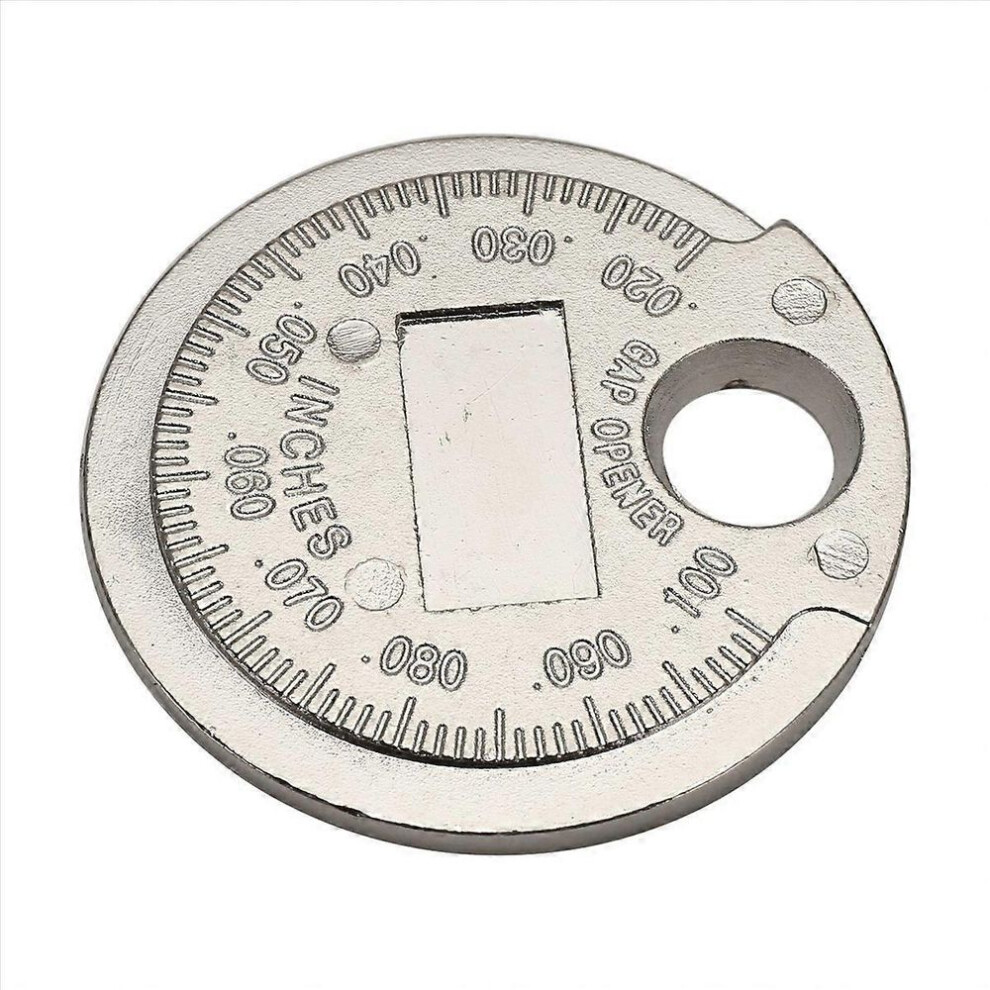 Spark Plug Space Tool Gapper Gauge- Scaled From .020Inch To .100Inch 7389368393171