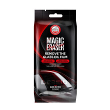 (black) Magic Sponge Car Glass Cleaner, Built-in Detergent Powerful Cleaning Tool for Auto Glass