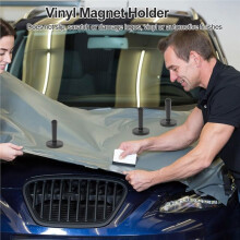 Kit Herramientas para Vinilo Adhesivo para Instalación Láminas Tintadas Ventanas Coche Espátula, Raspador Esquinas, Cortador Vinilo Profesional