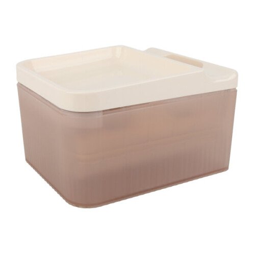 Cat drinking fountain apricot color, basic model 1