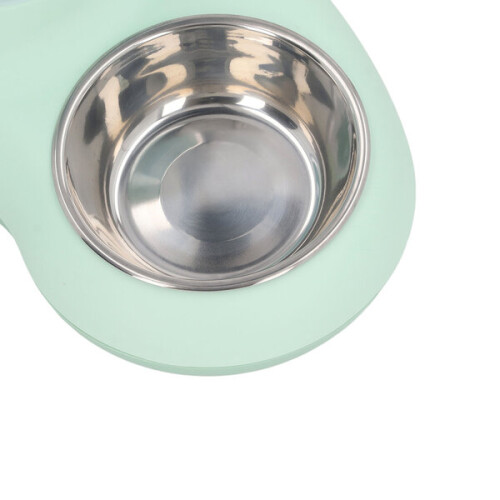 Ciotola doppia CatDogBowl verde 2