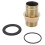 Mitigeur de lavabo monotrou, noir, argent 2