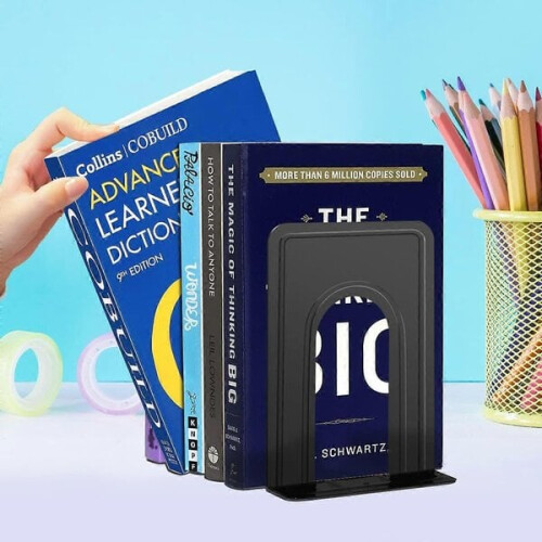 boekensteunen op een geperforeerde plaat 2