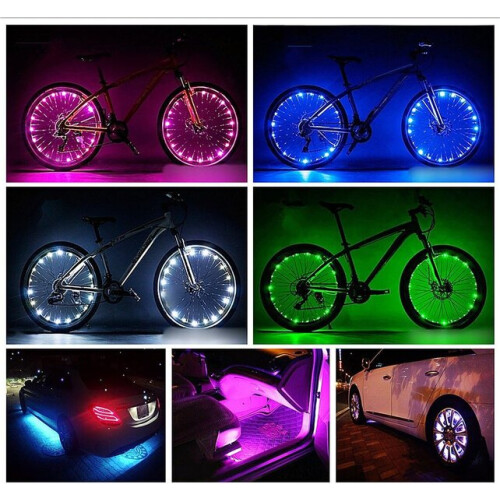 Bande lumineuse LED alimentée par piles, télécommande, plusieurs 1