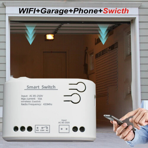 Intelligent WiFi Access Control Relay for  Module, Remote Control, Self-Locking, Interlocking, and Timing Module 2