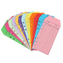 120 Color Budget Envelopes with Punch Hole Thicker Cash Envelope System Savings Money Organizer Envelopes