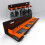 Heavy Duty Pneumatic Tool Rack Wall Mounted Organizer for Garage Workshop Storage Tools Spare Parts 4