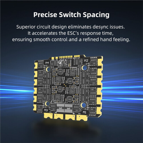 SEQURE E130 G2 4-12S 130A 4EN1 ESC avec Firmware AM32 pour Drones FPV de Course, Kit ESC 12S AM32 2