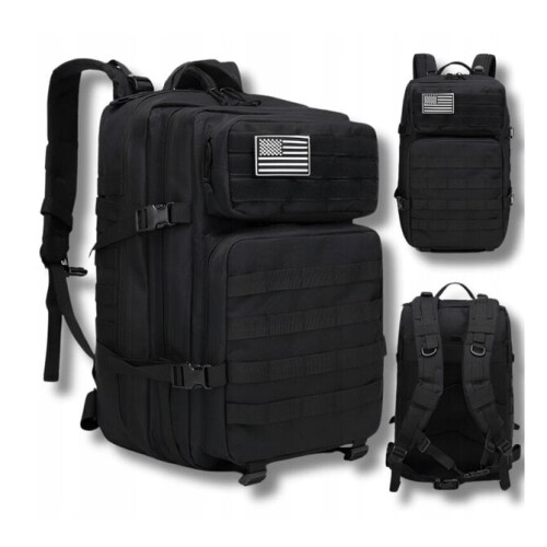Taktischer Rucksack Omna, 45 l, schwarz 1