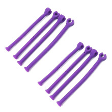 Stemware Economiseur Flexible Lave-Vaisselle Lot de 8 pour Verres A Vin Verrerie Fixe
