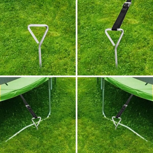 Trampolines, Trampoline attachment set, 4 spiral trampoline attachment e 2