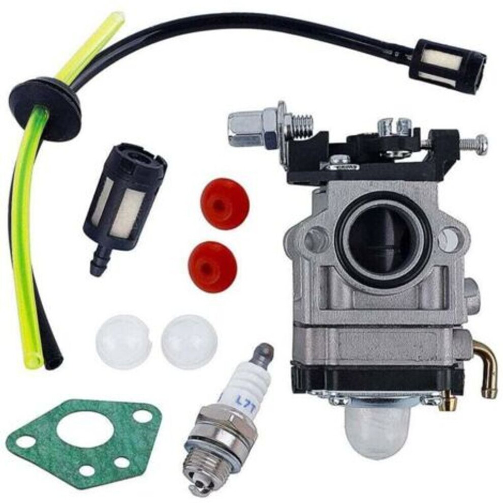 52Cc 49Cc 43Cc Brushcutter Carburetor Kit With Sealing Tube, Spark Plug And Fuel Filter, Ouylaf 4130468964074