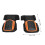 High Quality Extended Orange Hard Shell Silicone Safety Case 4