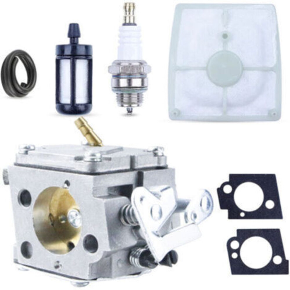 For Stihl 041 Carburetor With Air Filter, Fuel Line Kit For Stihl 041Av 051 1110-120-0609 1096399496011