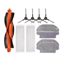 For Mijia STYTJ02YM 2S/3C V2 PRO/V3 SE Conga 3490 Replacement Roller Side Brush Hepa Filter Mop Cloth Parts