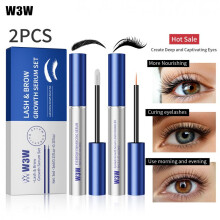 (2pcs) W3W Eyelash Serum Enhancer Natural Thick Long Curly Lash Growth Liquid
