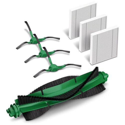 Ricambi Originali per  per  - Kit di Ricambio per Robot  105 Combo e Vac (7 Pezzi)