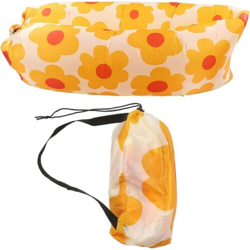 Fauteuil gonflable de taille moyenne Tournesol 1