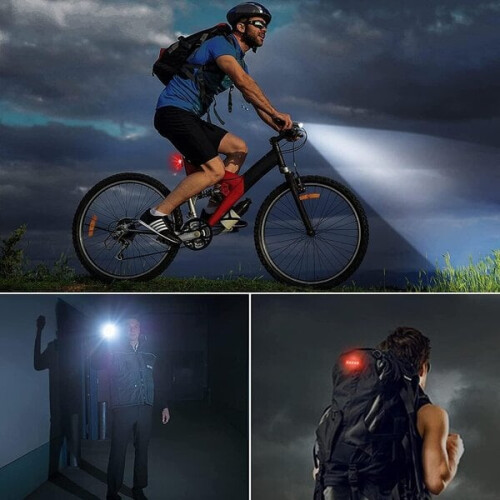 ensemble d'éclairage avant et arrière pour vélo 1