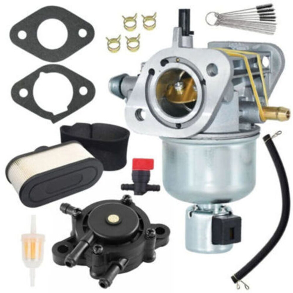 Compatible With Carburetor 15004-0818 With Air Filter And Fuel Pump For Kawasaki Engine Specific Fs481v Fh580v Fs541v Fr600v Fs600v 15004-08 3325382559128
