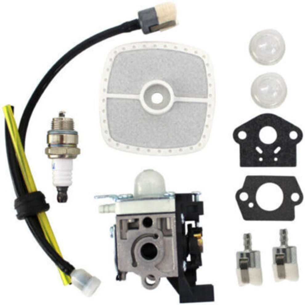 Adjustable Rb-K93 Carburetor For Echo Srm-225 Gt-225 Pas-225 Gt-225, Easy-Start Carburetor With Priming Bulb Tuning Kit 8430135578976