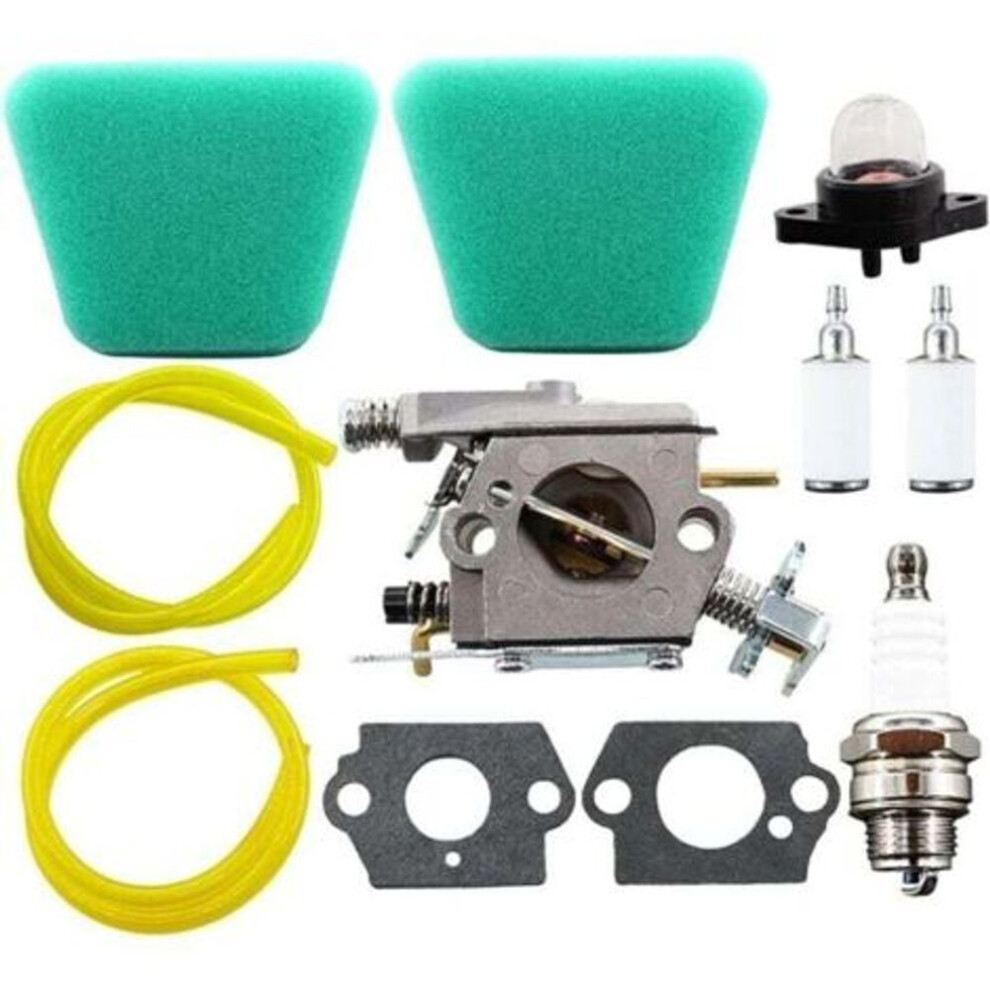 Carburetor Kit For 350 351 Mcculloch Mac 333 335 338 435 436 438 440 441 442 444 Walbro Wt-622 Repair Accessories Trimmer Kits And Hose Spark Plug 7715044816656