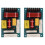 2X 200W Speaker Crossover 2 Way High-Low 8 Ohm Frequency Divider for 10 Inch Speaker 1