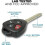 2 New Keyless Entry Remote Car Keys Replacement, Ski 4