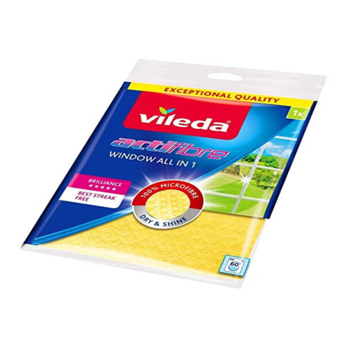 Vileda Vileda Actifibre Cloth for Cleaning Glass