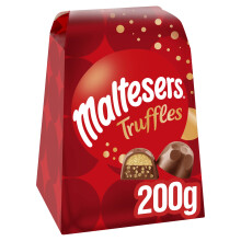 Maltesers Chocolate Truffles Gift Box 200g, Luxury Milk Chocolate & Honeycomb Truffles, Perfect Cho