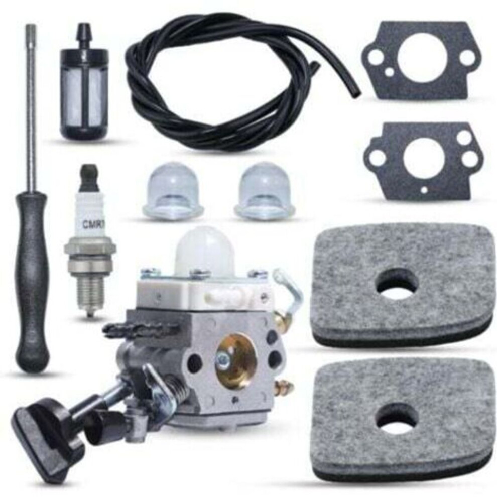Carburetor For Stihl Bg56. Replaces Zama C1m-S261b Bg86 Sh56 Sh56c Sh86 Sh86c With Spark Plug, Etc. 1027502986068