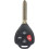 High Quality Brand New 4 Button Keyless Remote Control 5