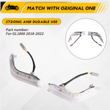 LED-Blinker für Motorräder, Dekorative Seitenblinker für Gold Wing GL1800 2018-2022