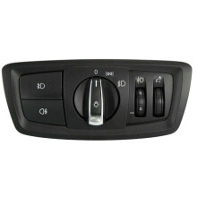 61316847525 Headlight Control Panel Fog Lights Headlight Dimmer for X3 F20 LCI F21 LCI F52 61319393610