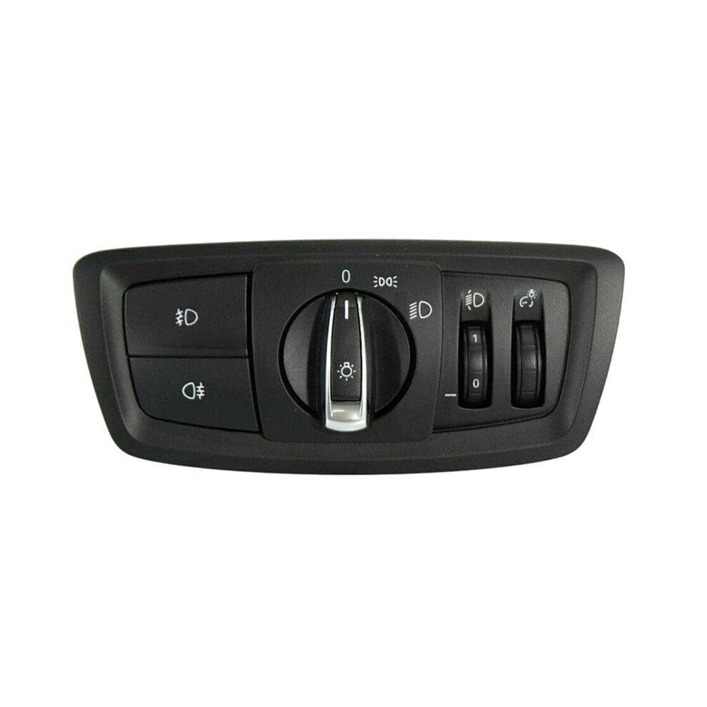 61316847525 Headlight Control Panel Fog Lights Headlight Dimmer For X3 F20 Lci F21 Lci F52 61319393610 Black 6032856604747